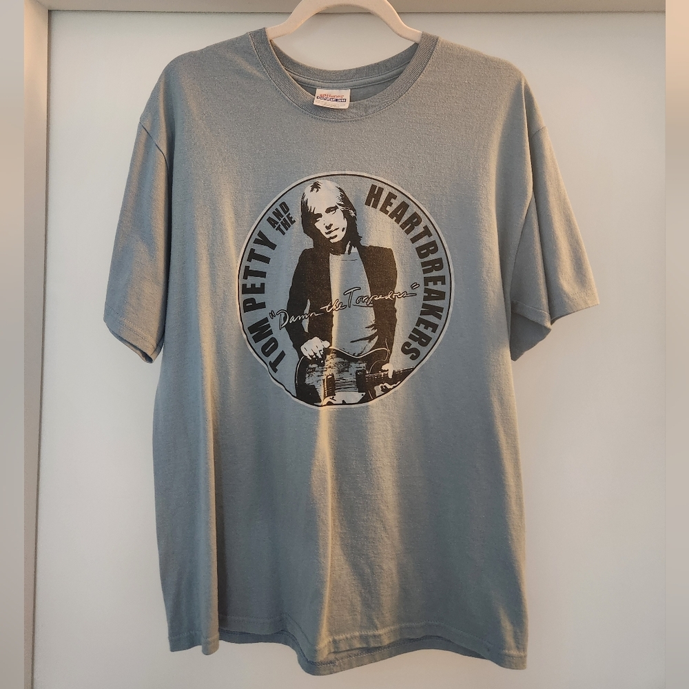 Blue Vintage Tom Petty Damn The Torpedoes T-Shirt Medium